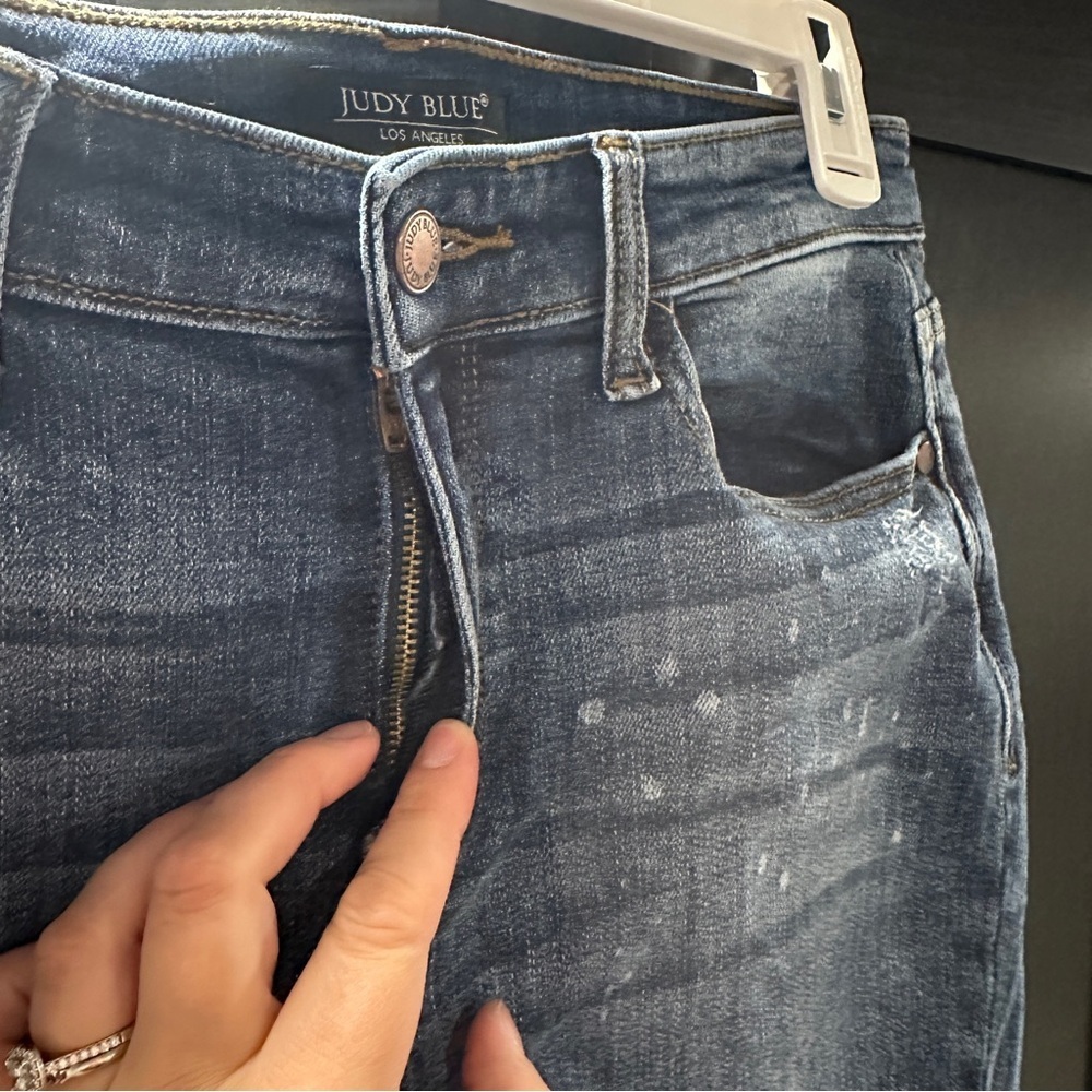 Judy Blue Boyfriend Fit Blue Jeans Denim Size 7/ 28 Women’s - Picture 7 of 14